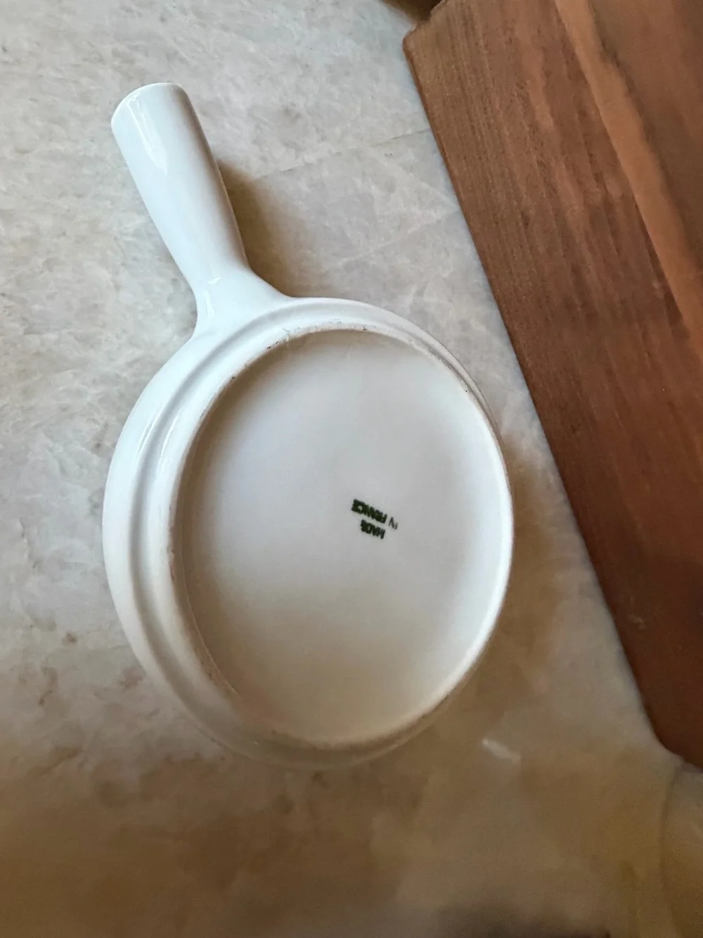 French escargot ceramic baking dish